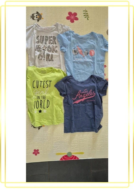 Lot de 4 Tee-shirt